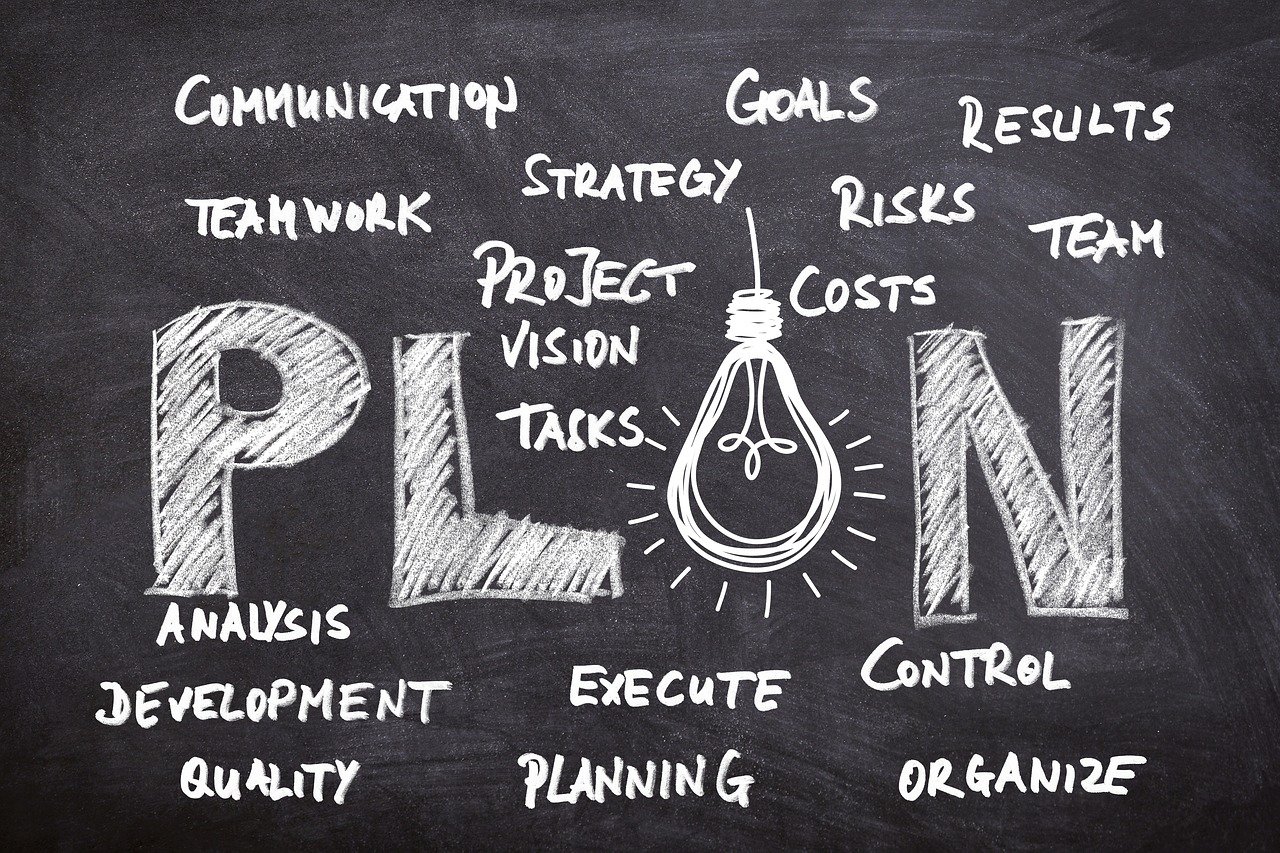 4 Steps to Success: Vision, Plan, Implement and Review